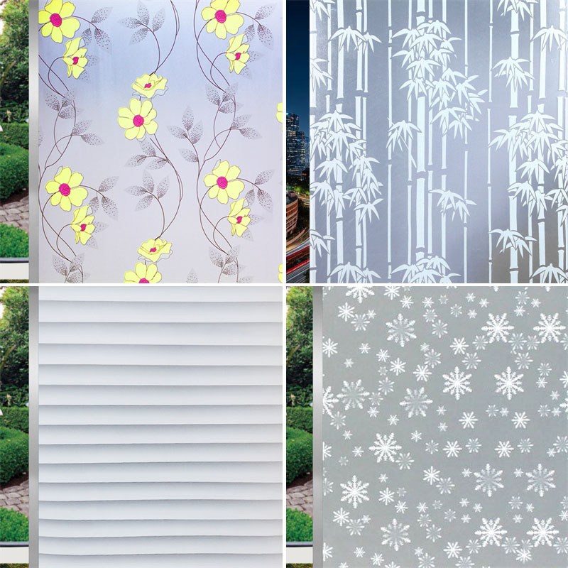 窗户玻璃贴纸防走光磨砂贴膜透光不透明卫生间厕所防窥隐私玻璃贴