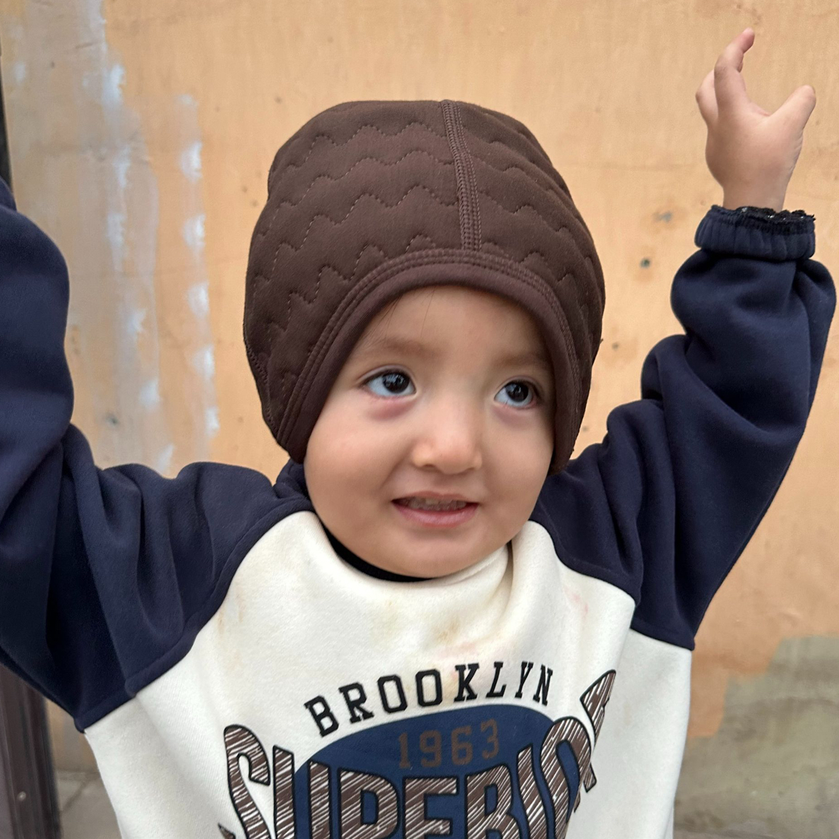 alimuhan/阿丽木汗儿童帽子保暖加绒秋冬户外