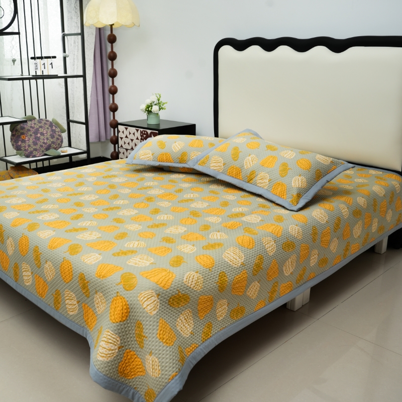 【四季换新床盖】220*300床盖防滑不跑床盖床单可机洗三层夹棉