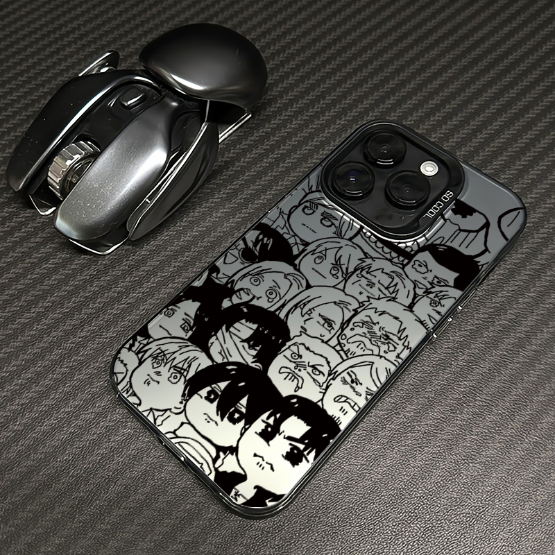 进击巨人适用苹果16手机壳15pro max保护套iphone14防摔13磨砂12