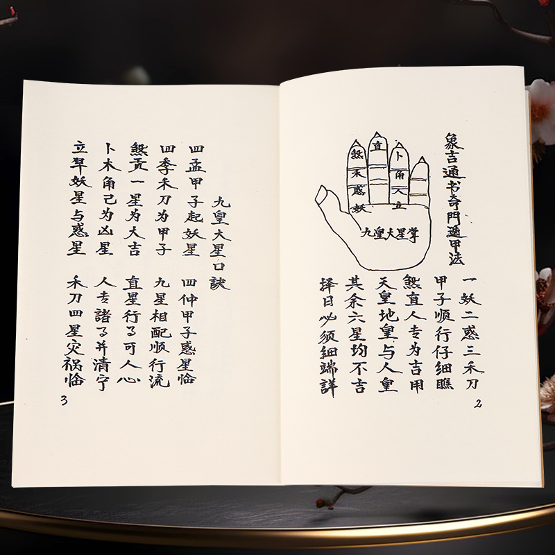 择日通书全集内容通俗易懂纯手工线装民间收藏古籍中国古文化书籍