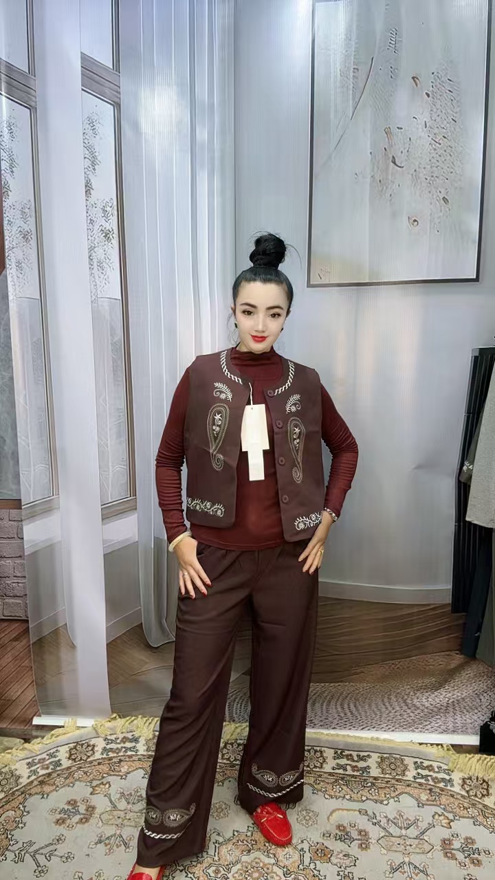 衣服网红民族风长袖