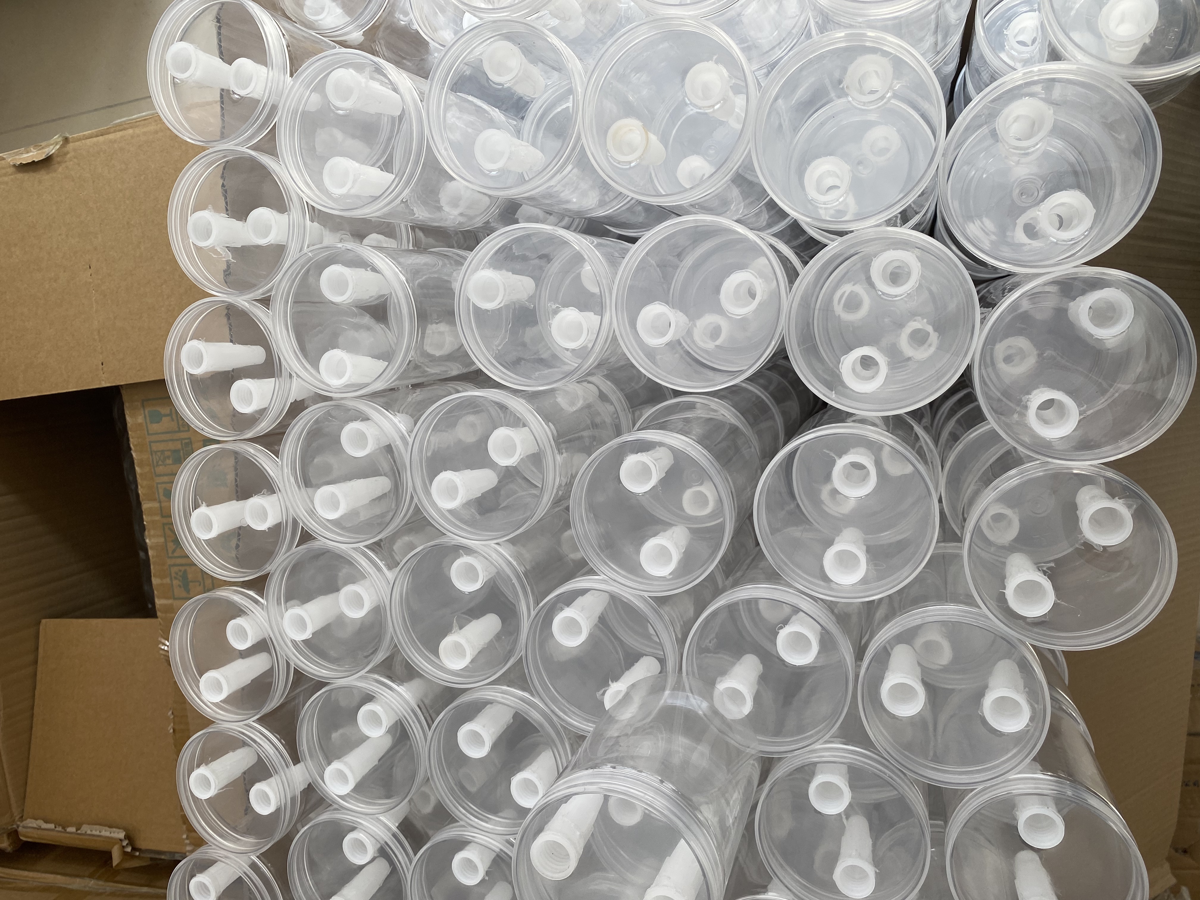 B【主播推荐】定制双孔透明大容量瓶