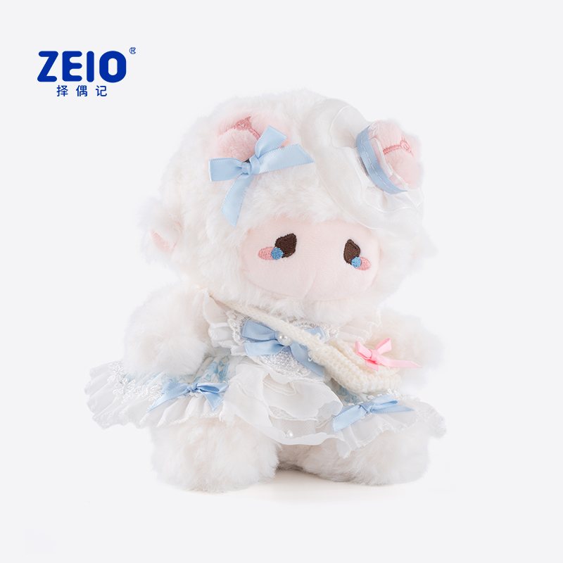 ZEIO择偶记泡芙小羊香氛桌伴玩偶毛绒玩具娃娃公仔圣诞礼物送女友