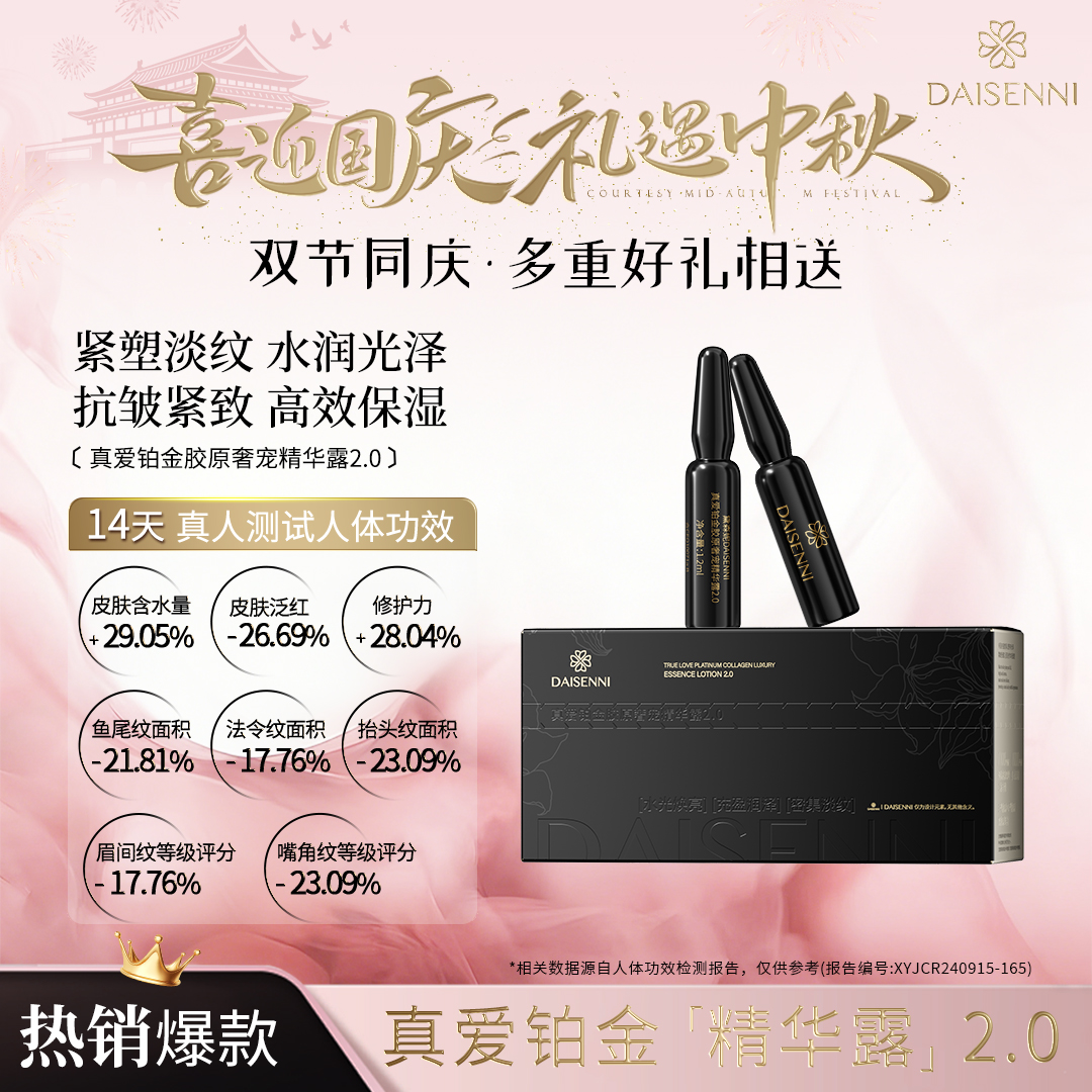 【高端系列】三型+十七型人源胶原直补精华露 针对松垮大红脸敏感肌