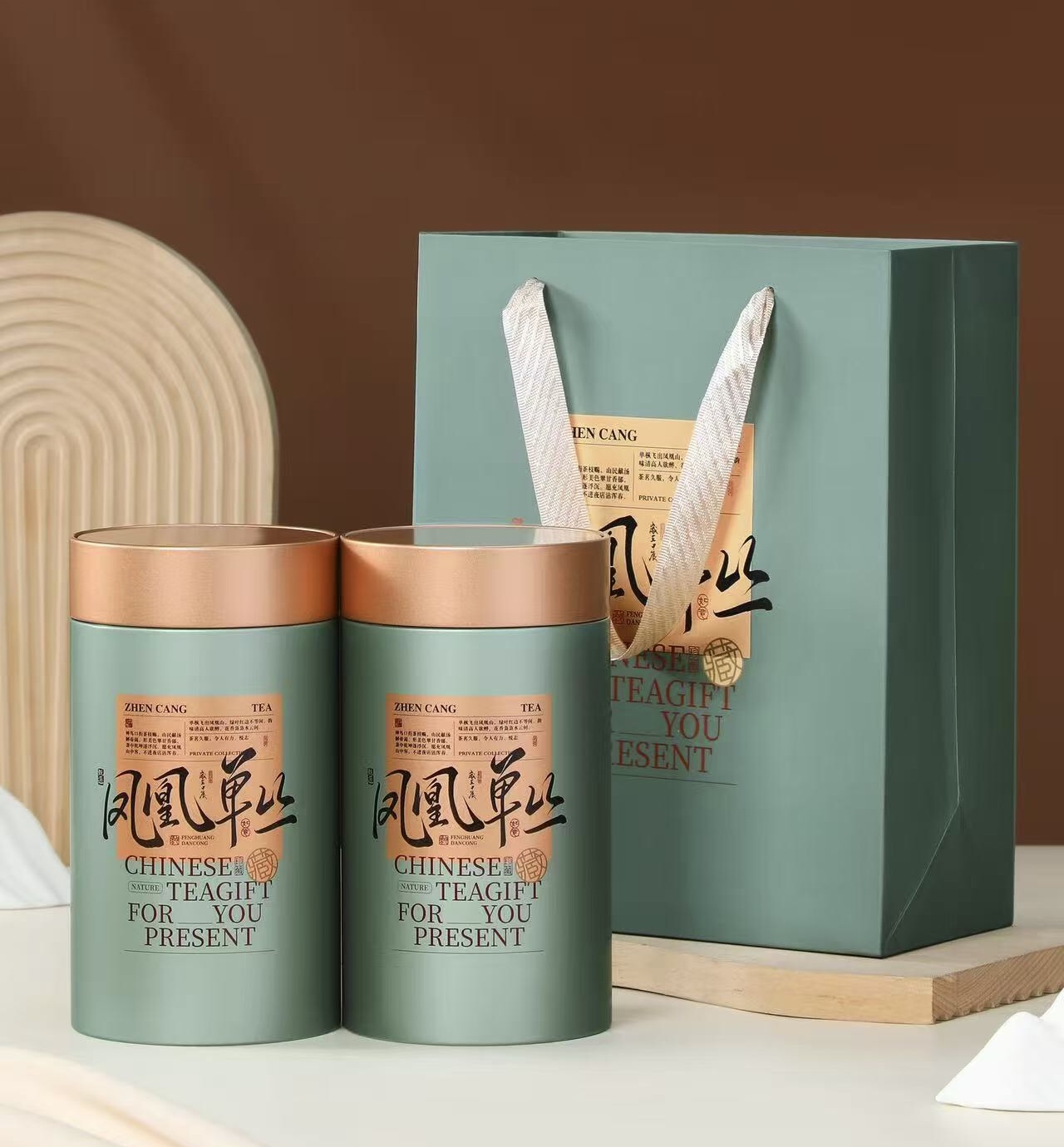 潮州凤凰单丛茶宋种凤凰单枞茶叶兰花香店铺送礼盒500g罐装