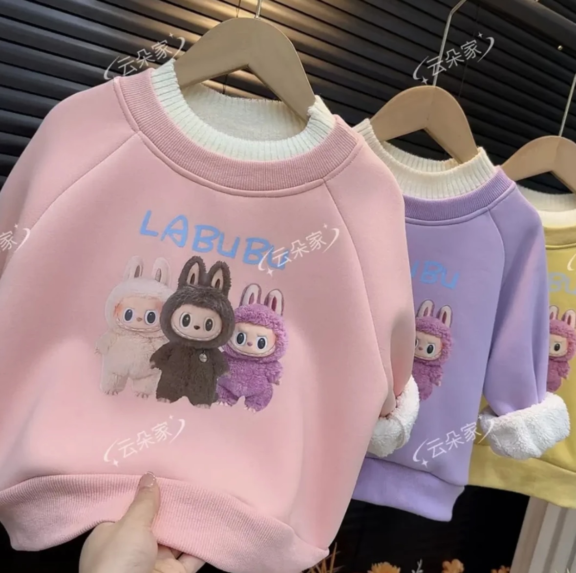 童装2025秋冬卫衣外套冬季宝宝女加绒加厚款