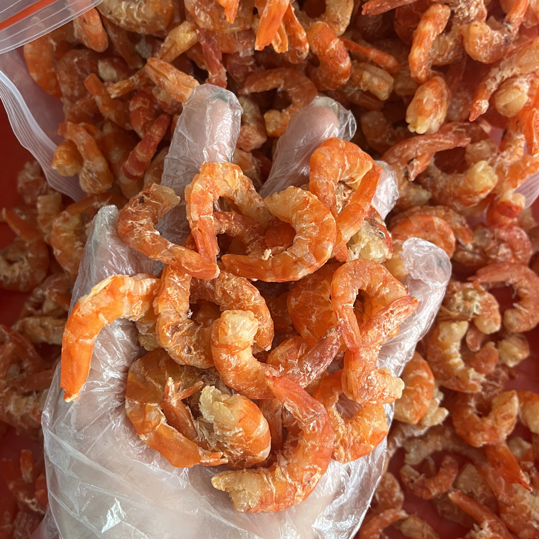 汕尾港野生海白刺虾米鲜甜好吃足干