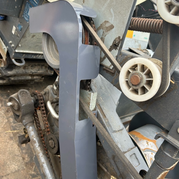 久保田988/108/118/130收割机配件拨禾轮128节链条保护罩镀锌板