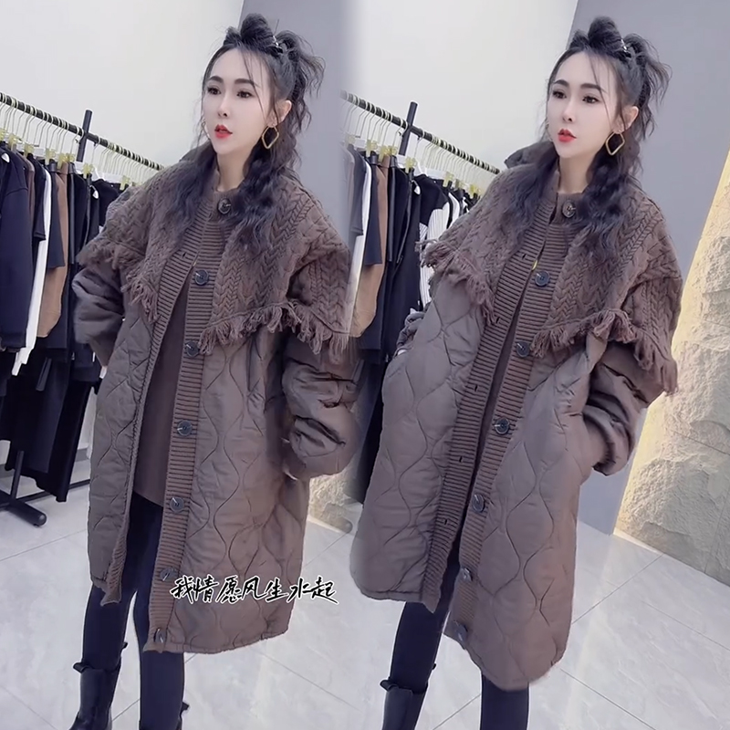 2025秋季新款时尚显瘦气质网红高档洋气女高级百搭宽松大码棉服潮