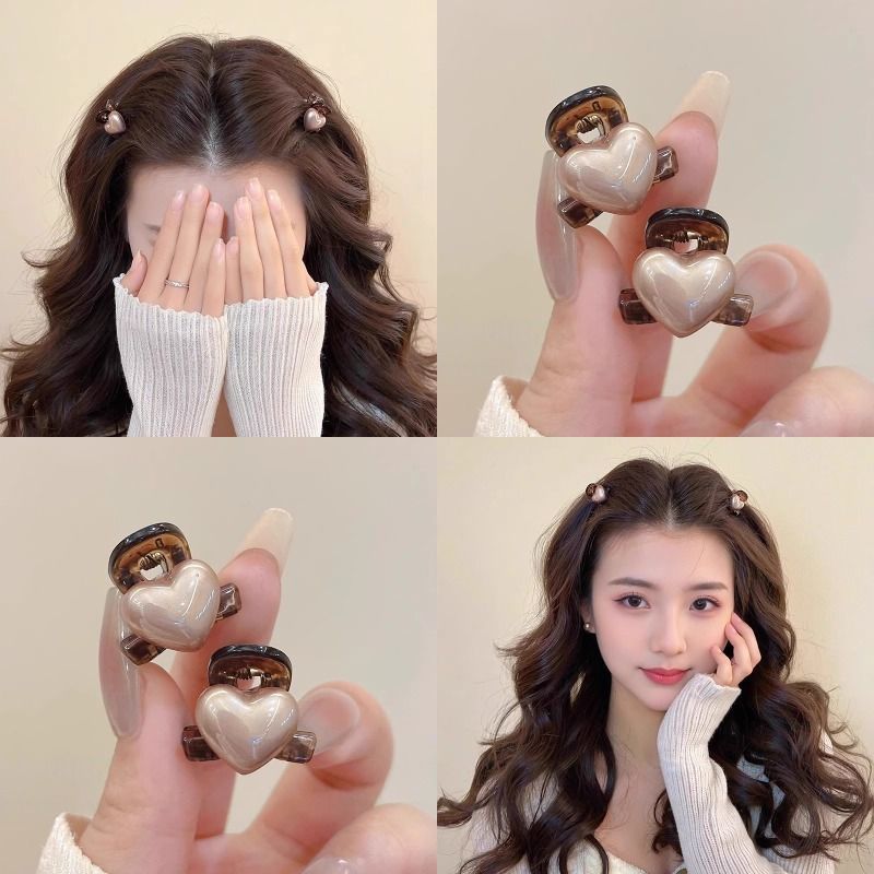 小号抓夹女高级感2025新款公主发夹前额刘海夹侧边碎发夹头饰发饰