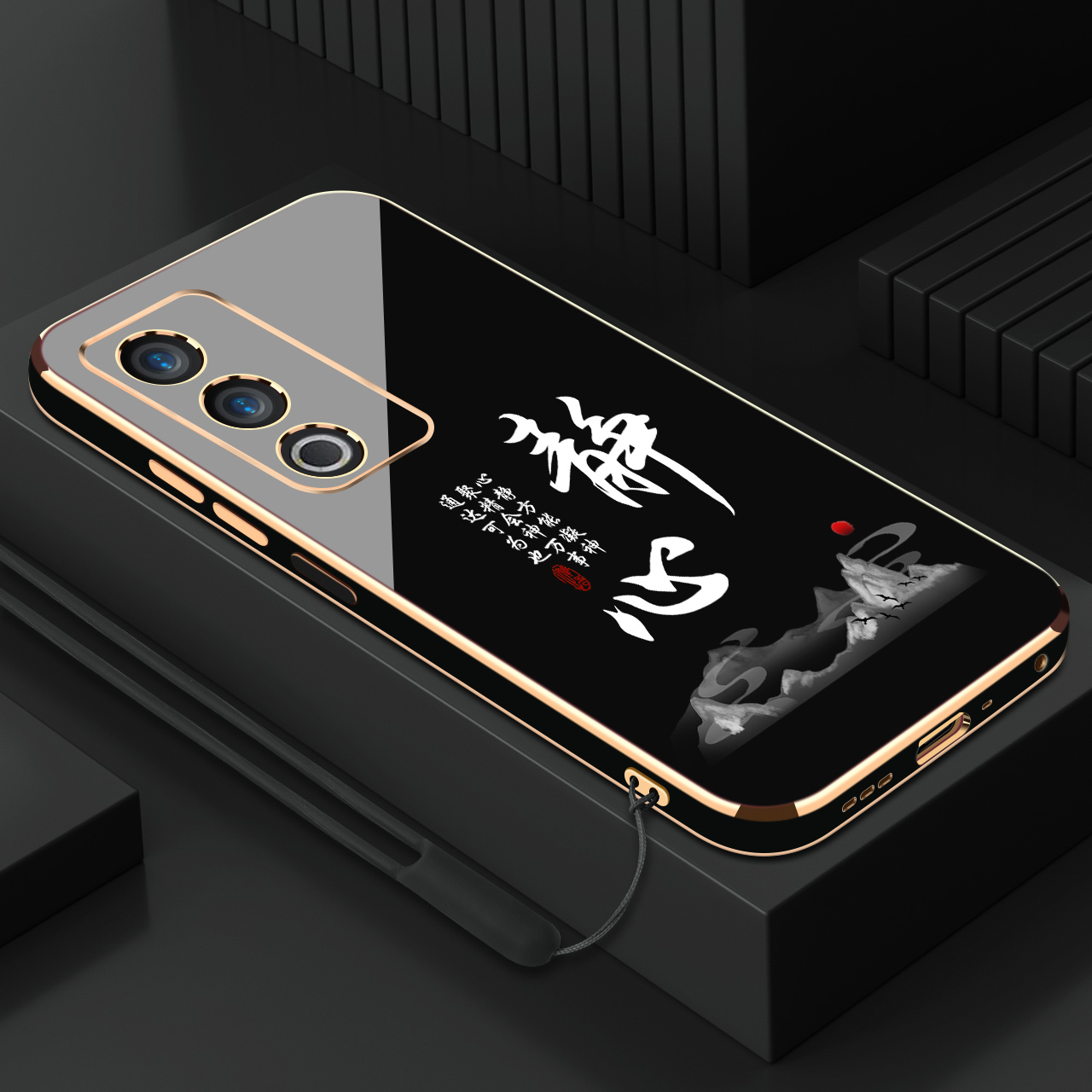 电镀静心适用oppoa3活力版手机壳全包防摔防摔硅胶软壳【送挂绳】
