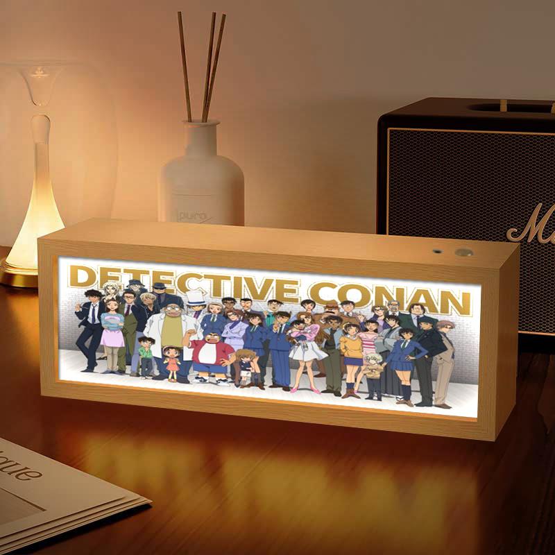 怪盗基德周边灯光画名侦探柯南二次元动漫手办摆件床头小夜灯礼品