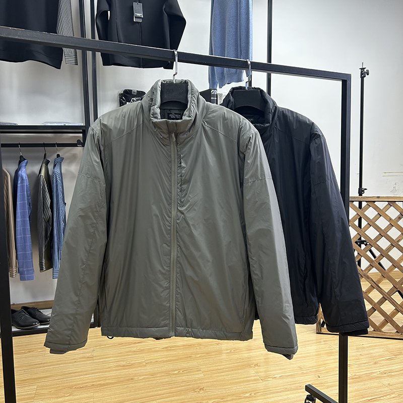 休闲轻量化保暖轻奢商务休闲棉服秋冬季修身外套 Y5T2501