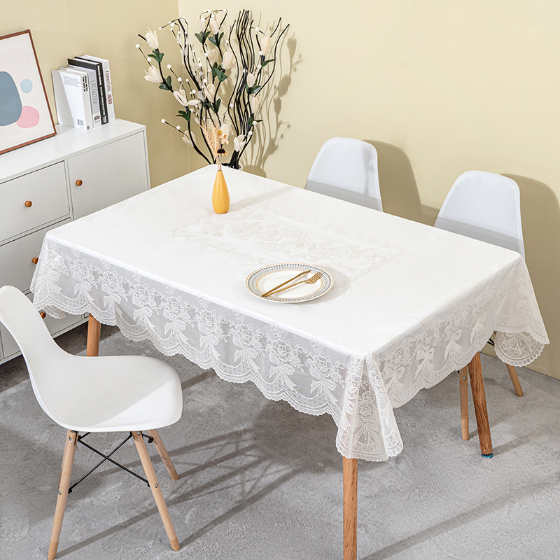 防水免洗小茶几桌布正方形八仙桌布圆形台布防油防烫长方形餐桌布