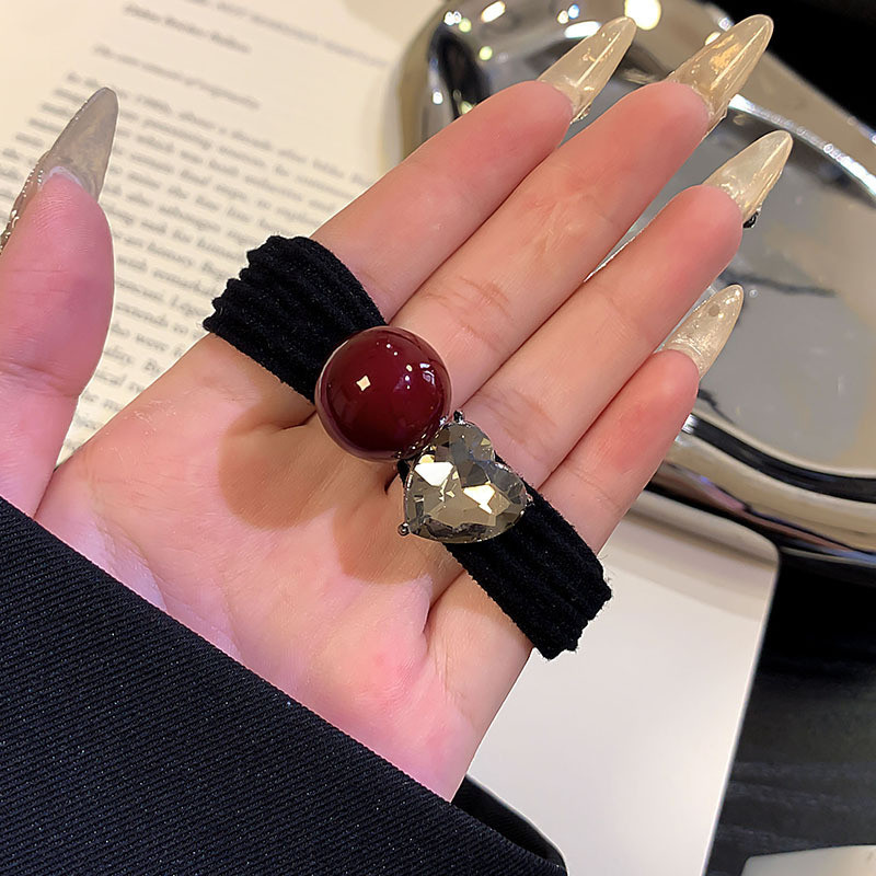 简约头绳头饰扎头发绳新款合高皮筋锌气质女丸子头风日系马尾棉质