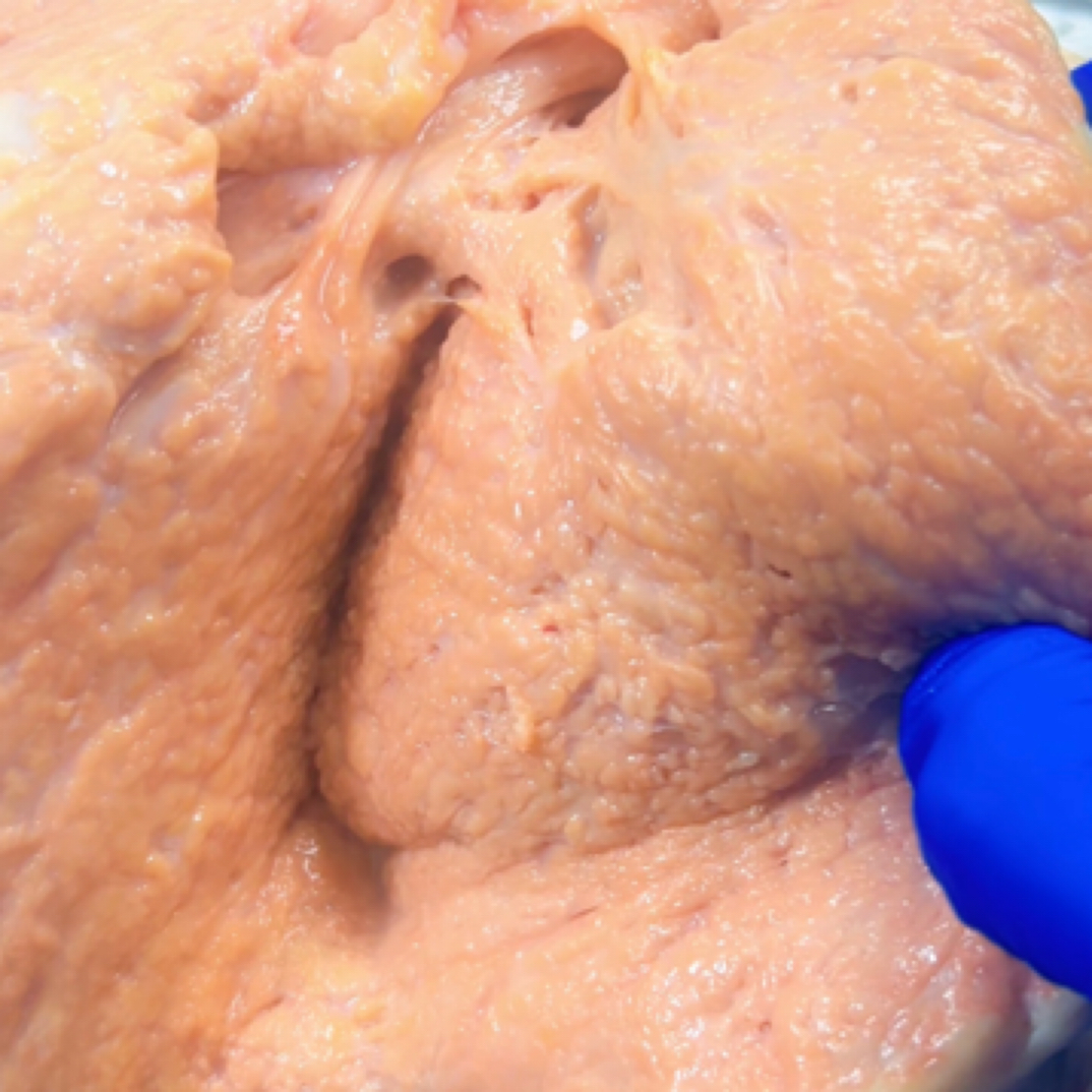 清真新鲜牛奶渣肉