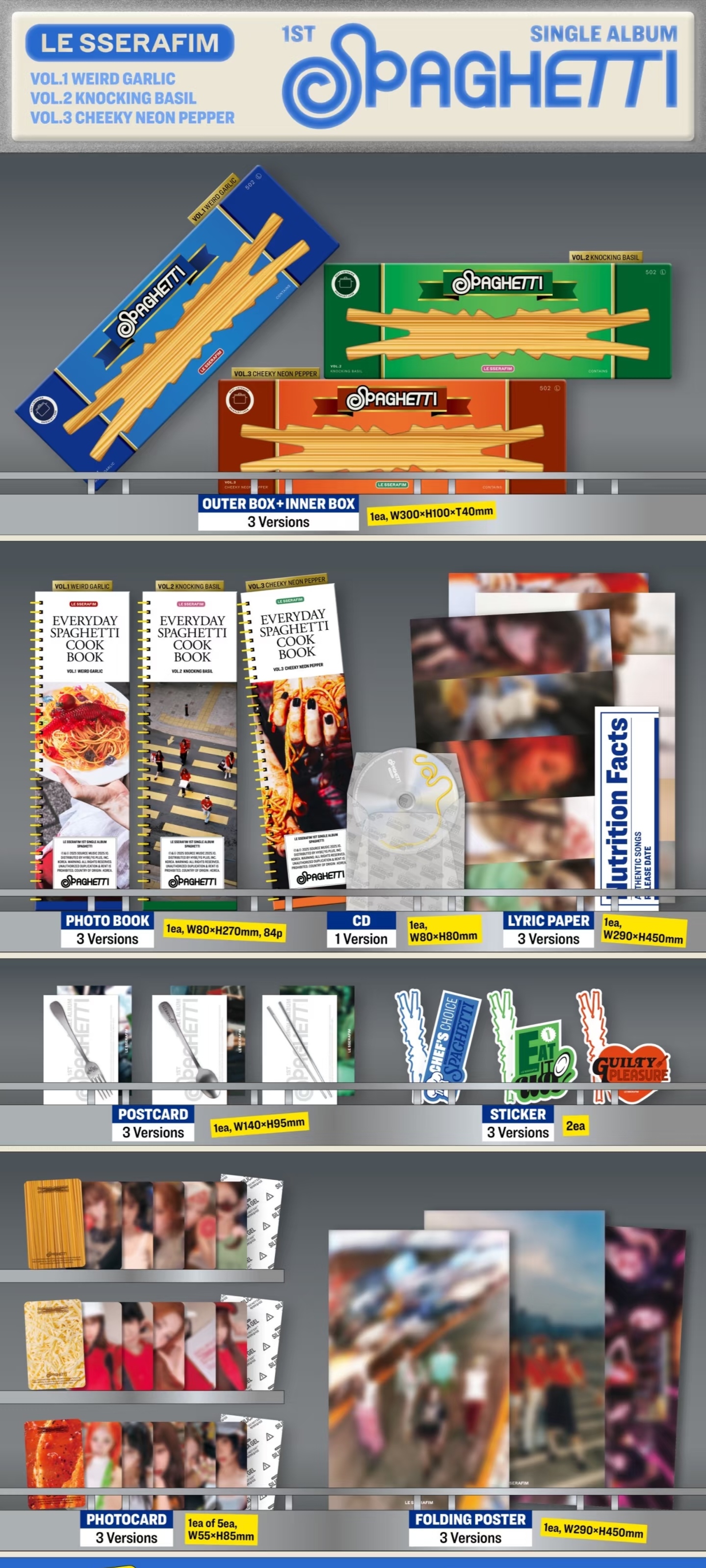 【国现】LESSERAFIM 炽 mini3 mini5 特典卡  画册