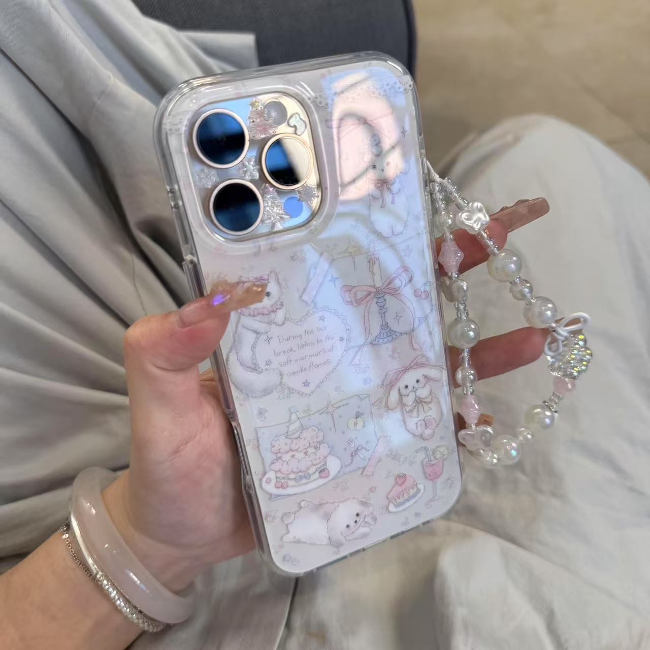 IMD蛋糕猫咪适用iphone16苹果15果冻手机壳小米OPPOVIVO荣耀