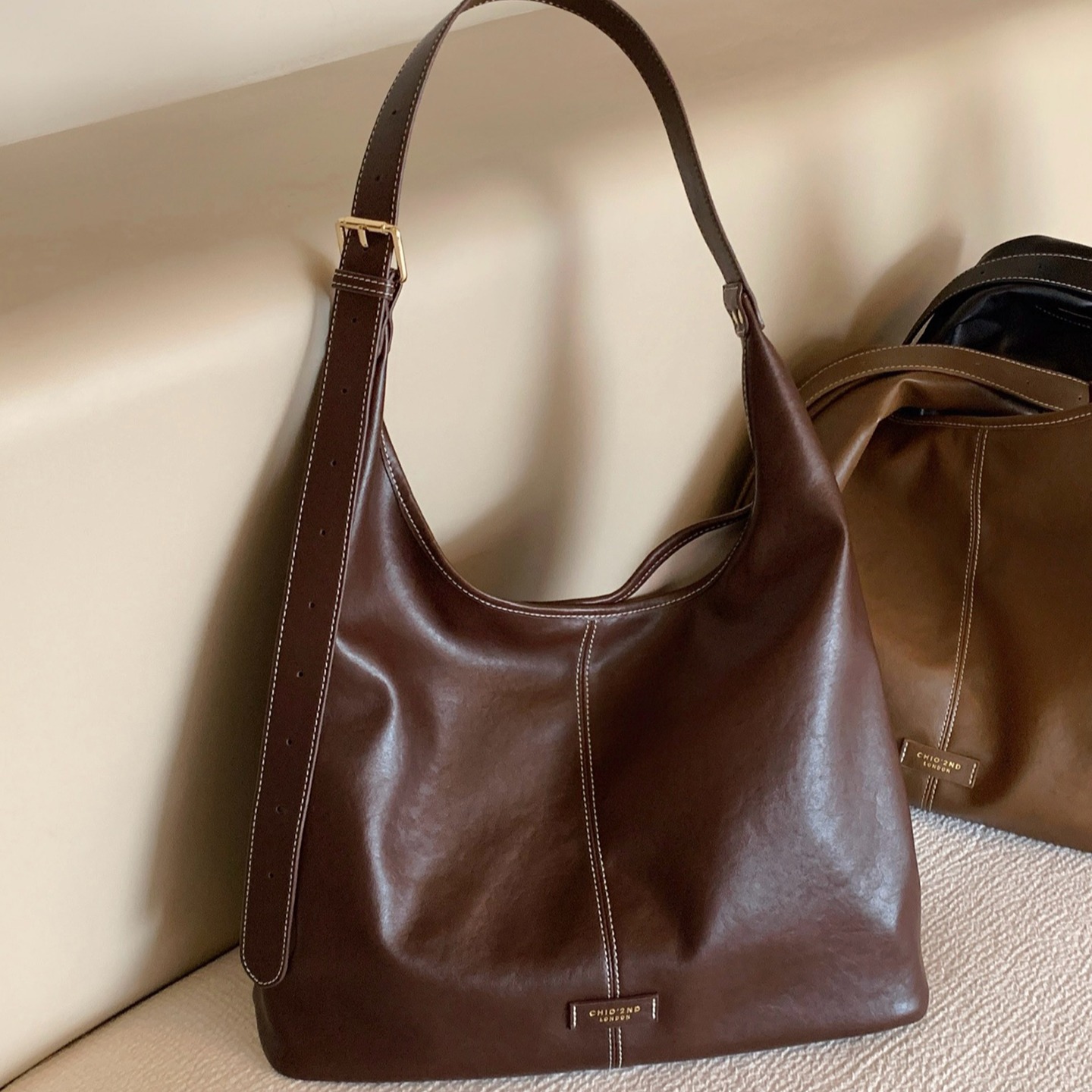 南风Chio2nd 托特包包女秋冬通勤单肩斜挎包简约大气