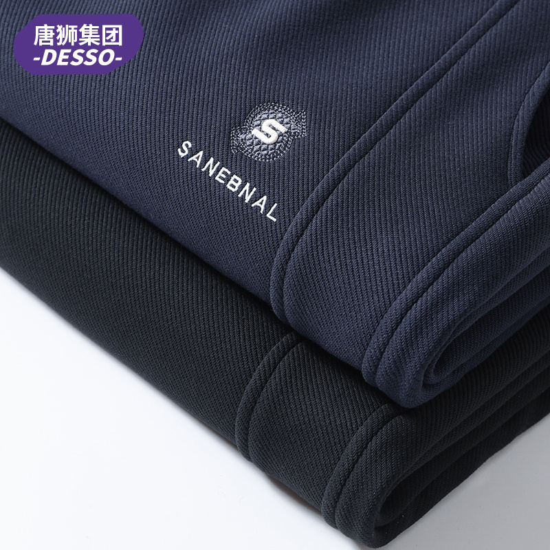 唐狮集团DESSO美式休闲裤男士秋冬季束脚潮牌宽松运动长裤子男款