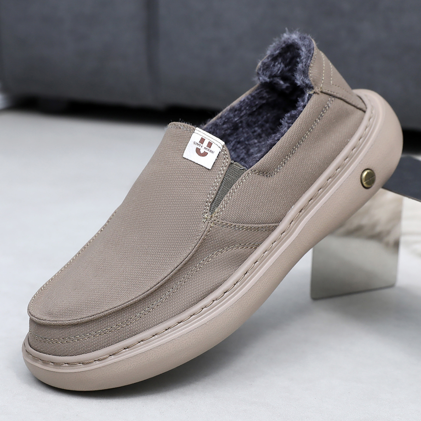 新款老北京布鞋男款软底二棉鞋冬季加绒保暖防滑加厚中老年爸爸鞋