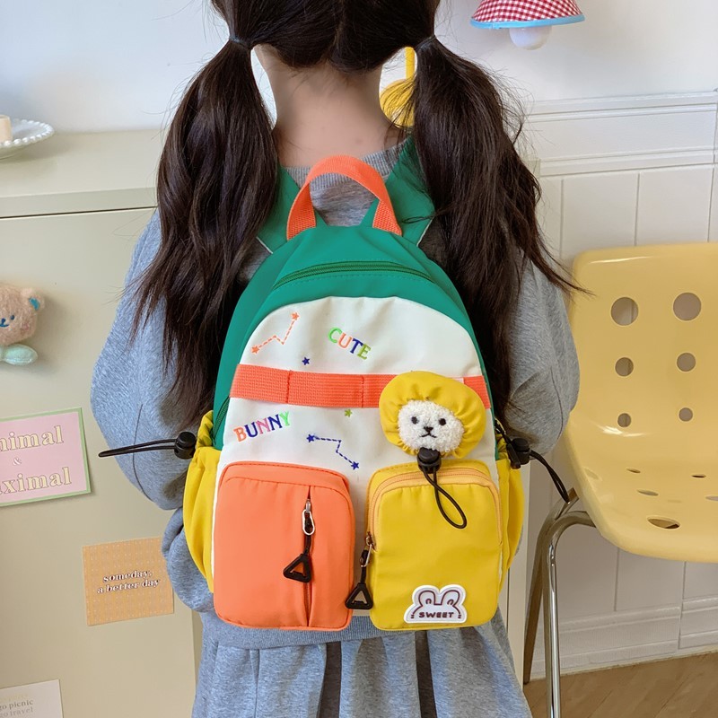 幼儿园儿童书包2025新款可爱卡通男女童宝宝双肩包外出研学背包