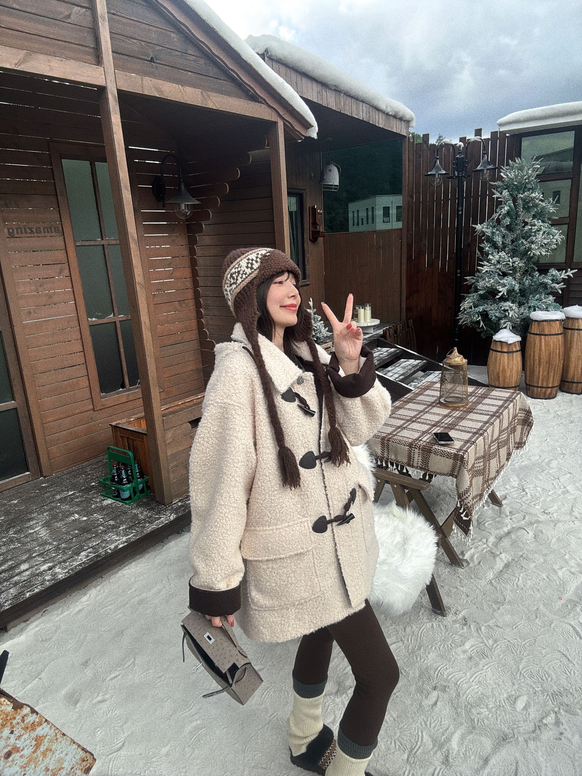 BETTER JOELY -【牛角扣】时尚外套宽松韩版百搭通勤风Z0903