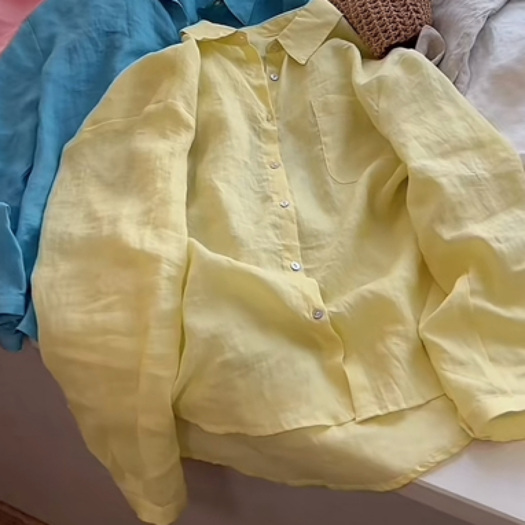 爆款高级感轻薄衬衫女装2025夏季新款流行好看衬衣外搭防晒衣上衣