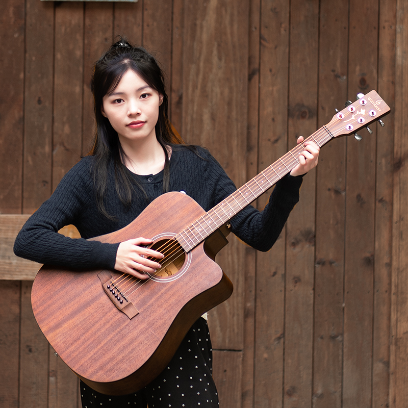 40寸初学者民谣面单41寸男女学生练习木吉他新手推荐购买