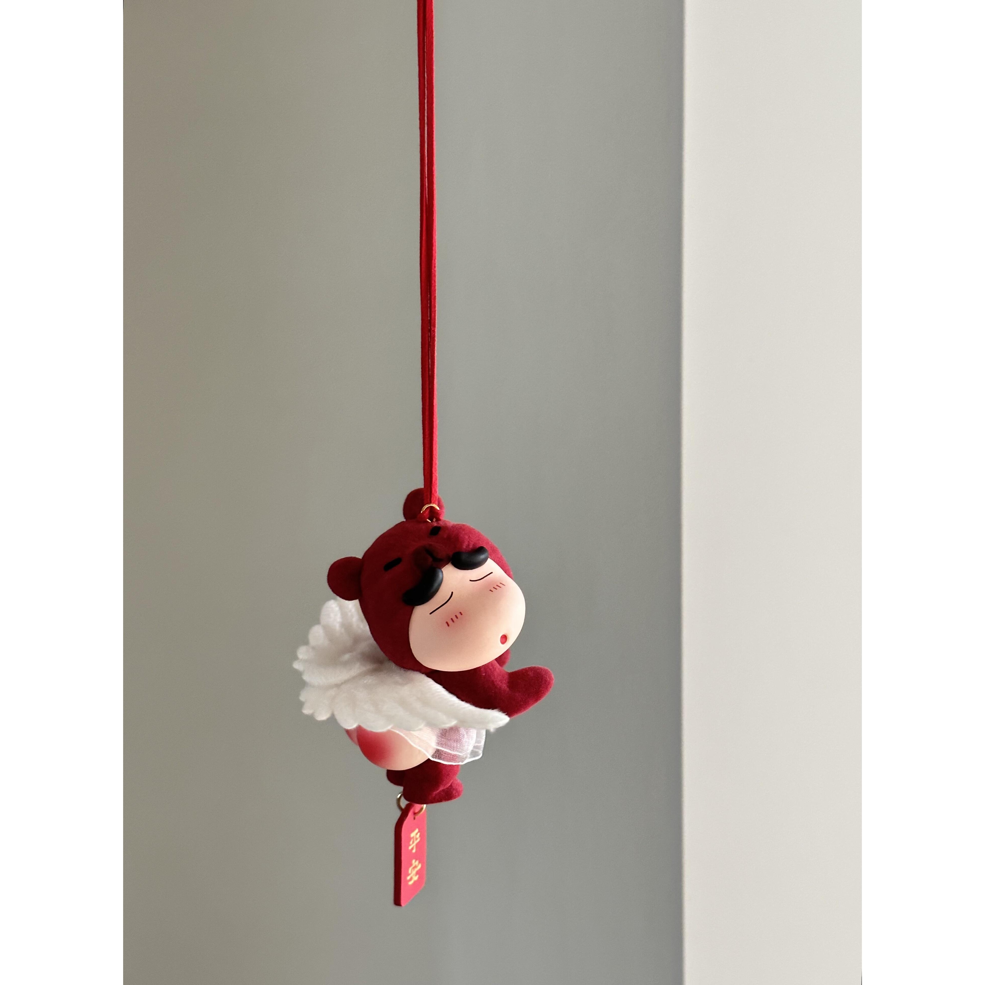 【天使の祈祷】可爱蜡笔小新车挂女生高级感男2025网红小众保平安