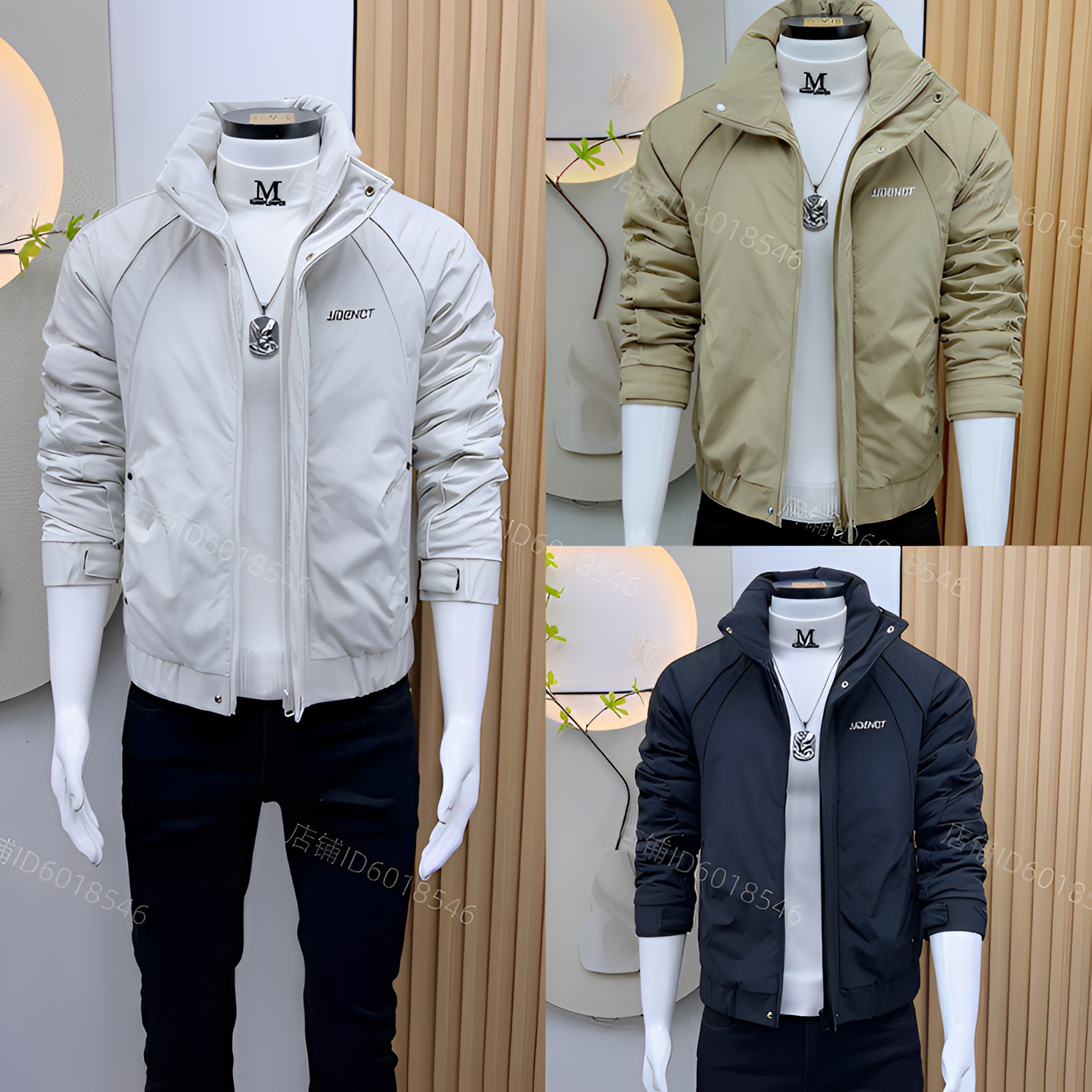 时尚冬季品质棉衣男士加厚潮流外套棉袄男士韩版