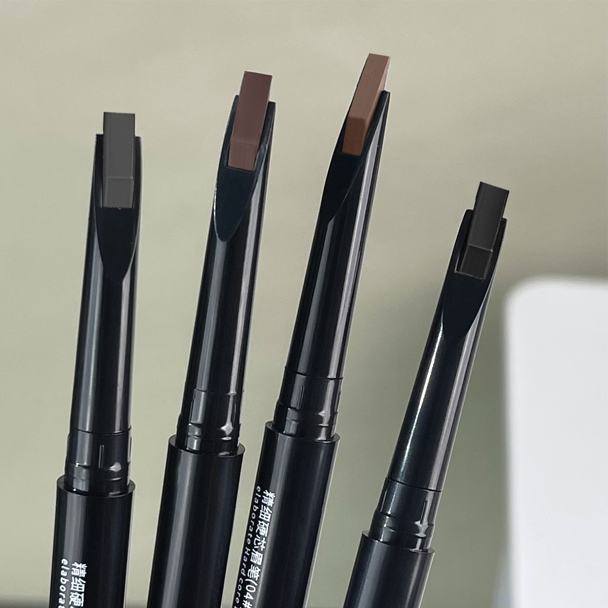 化妆师人手一根的眉笔！砍眉刀眉笔女持久防水不脱色野生眉初学者