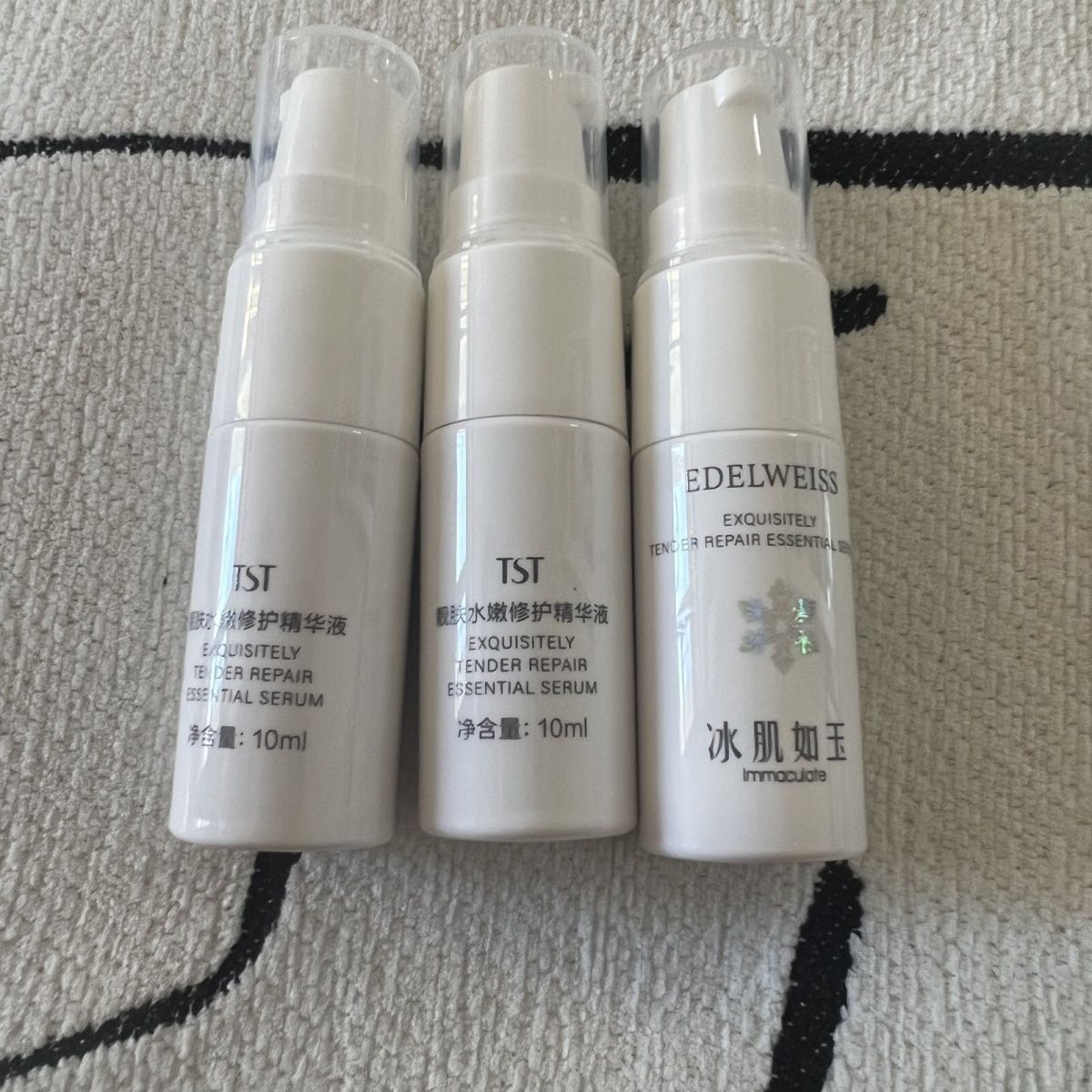 tst精华液中样10毫升一瓶,3瓶30ml,27年到期新版