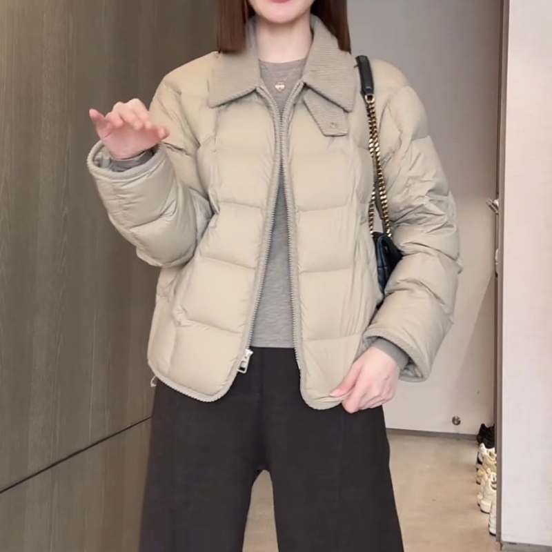 2026新款韩版宽松时尚洋气简约棉服女秋冬季大码百搭保暖休闲棉袄