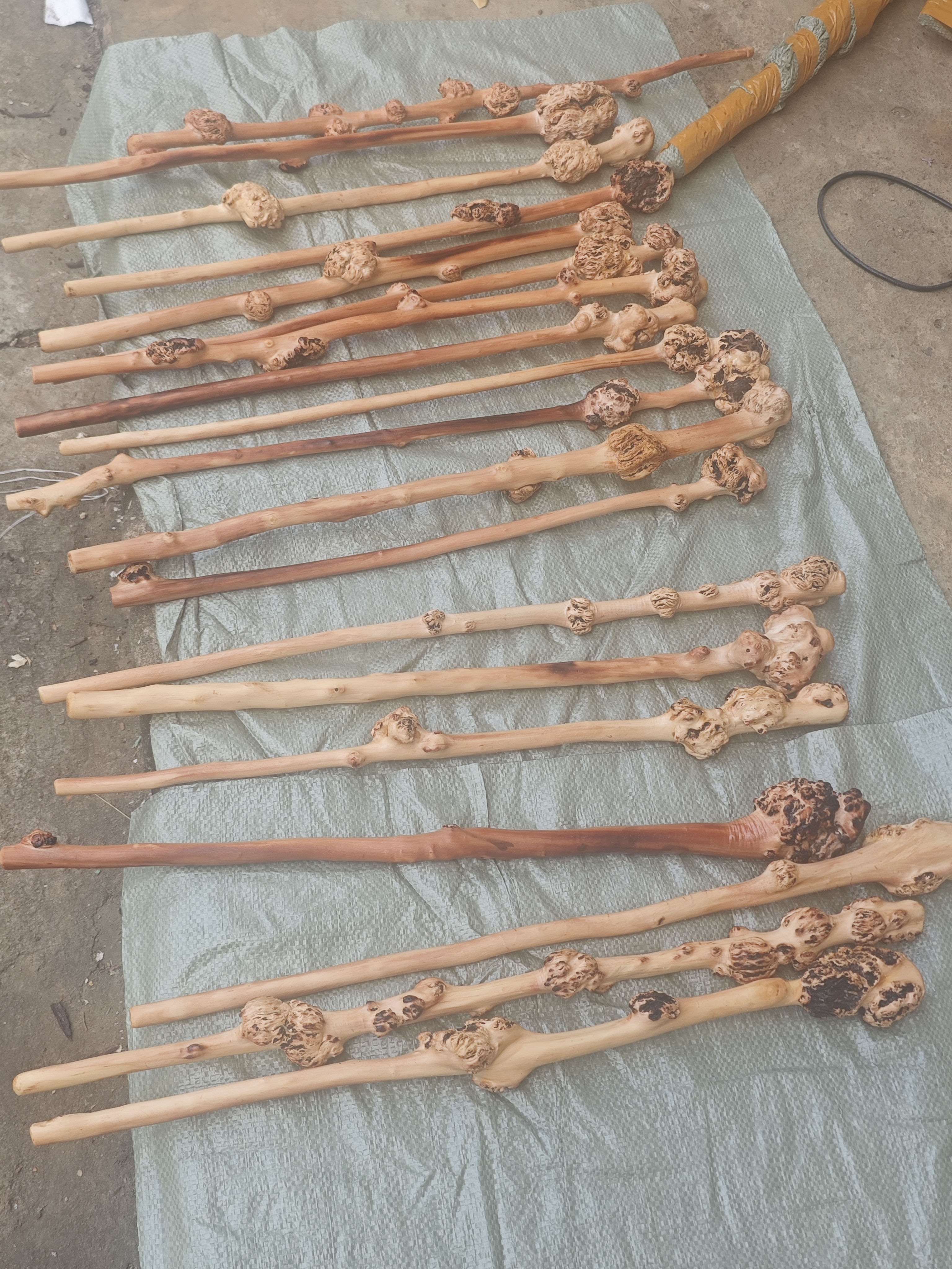 精品黑果木登山杖