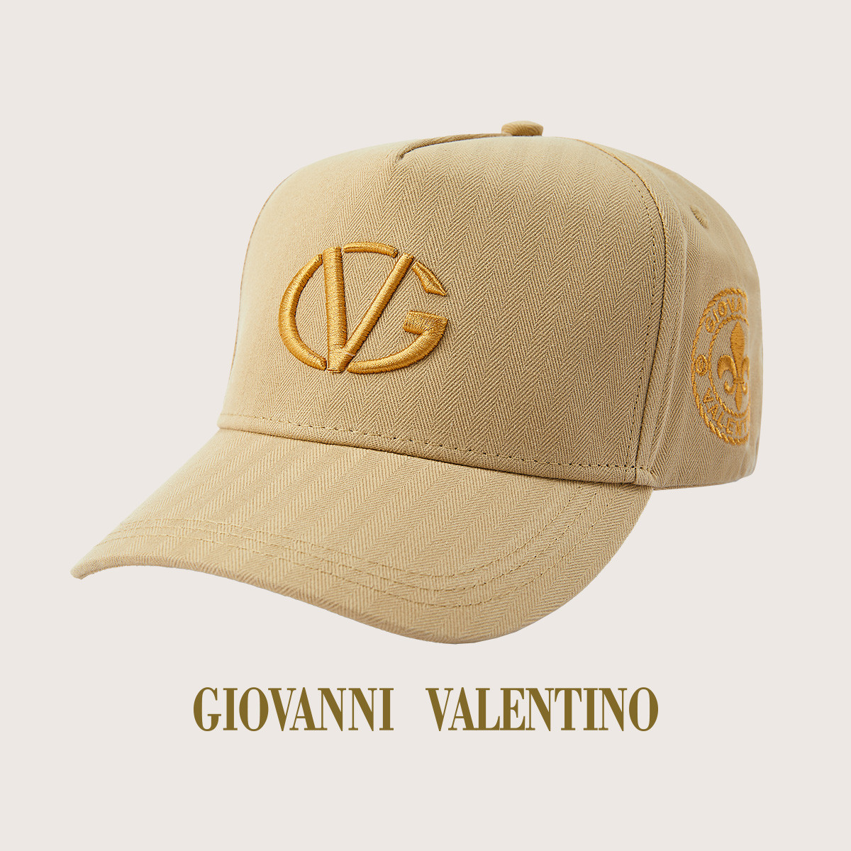 GIOVANNI VALENTINO/卓凡尼·华伦天奴韩版大头围棒球帽鸭舌帽百搭
