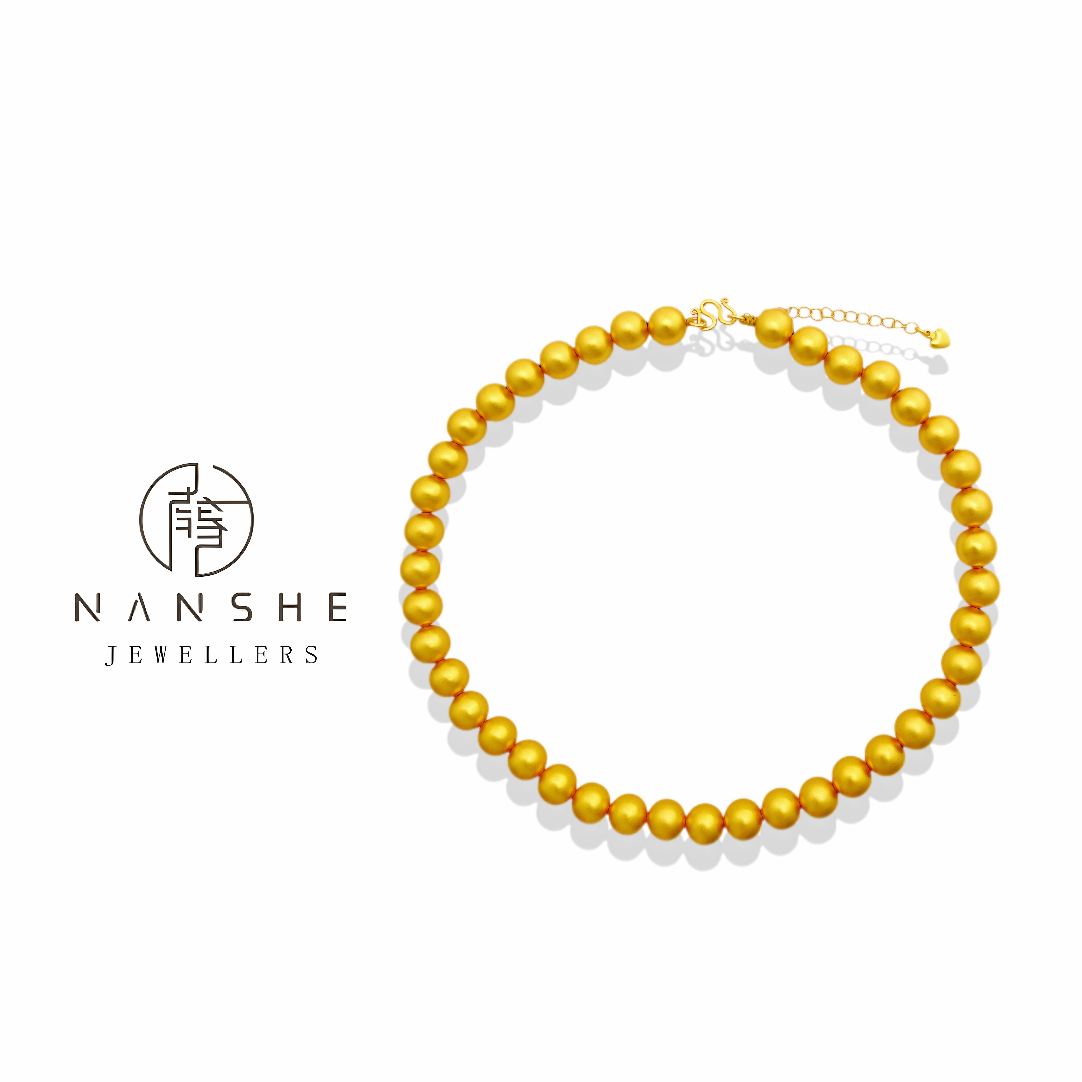NANSHE/南奢 卡10mm新万能锁骨链轻奢珠珠项链女款