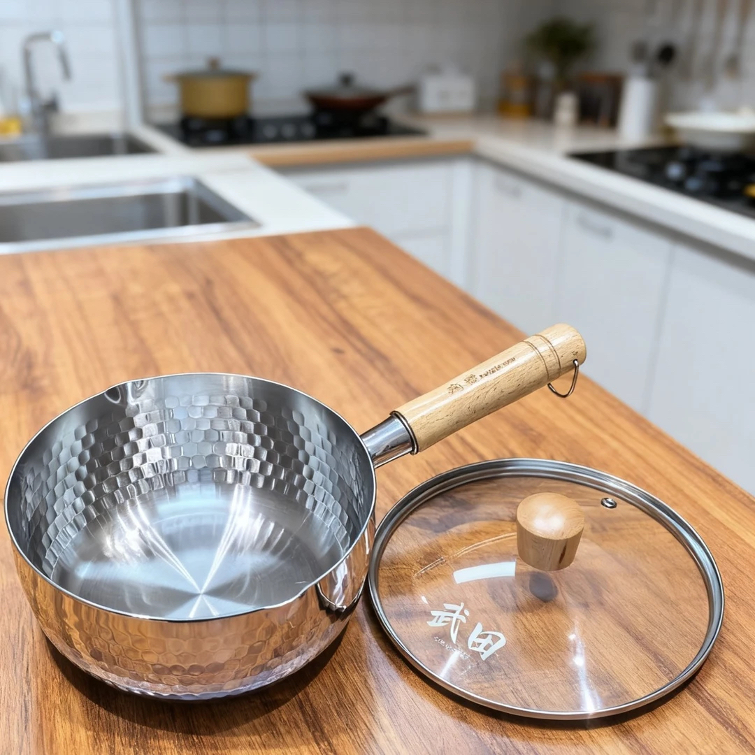 武田-奶锅雪平锅手工锻打