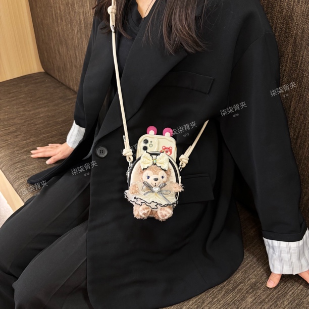 【零钱包-不含壳】玫玫皮质钱包手机背夹时尚潮流通用型号