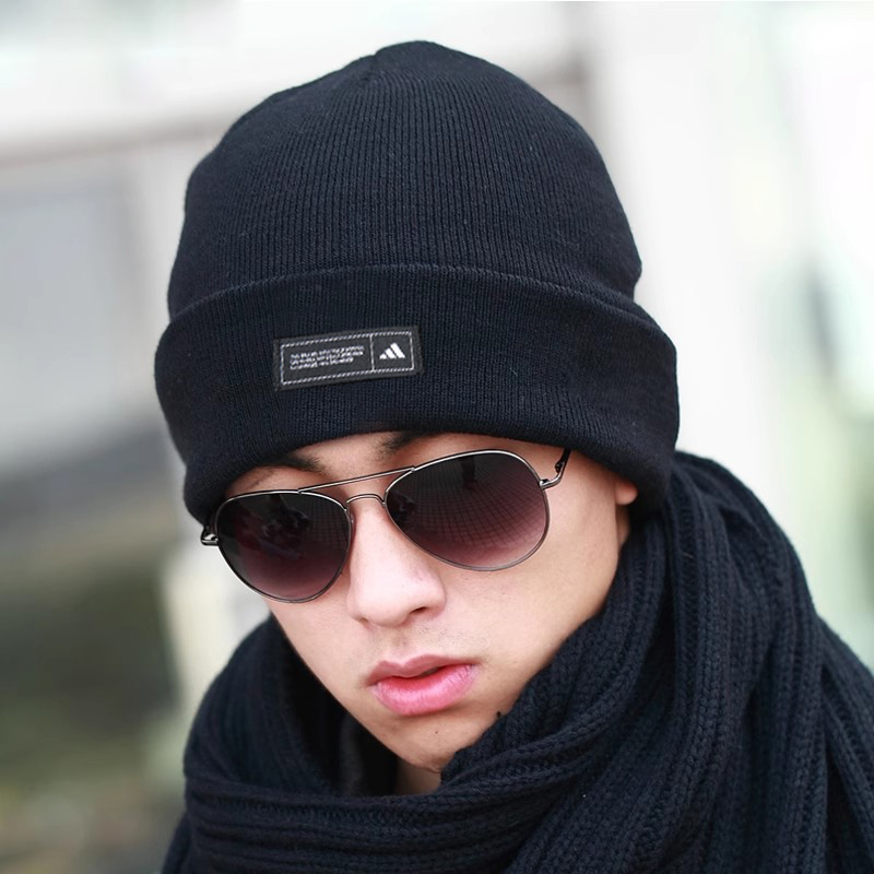 adidas/阿迪达斯冷帽简约百搭舒适针织帽子男女款秋冬保暖IT4633