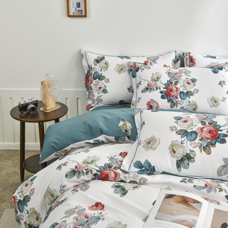 100纯棉设计师款轻奢 长绒棉全棉纯棉四件套 -赫莲娜