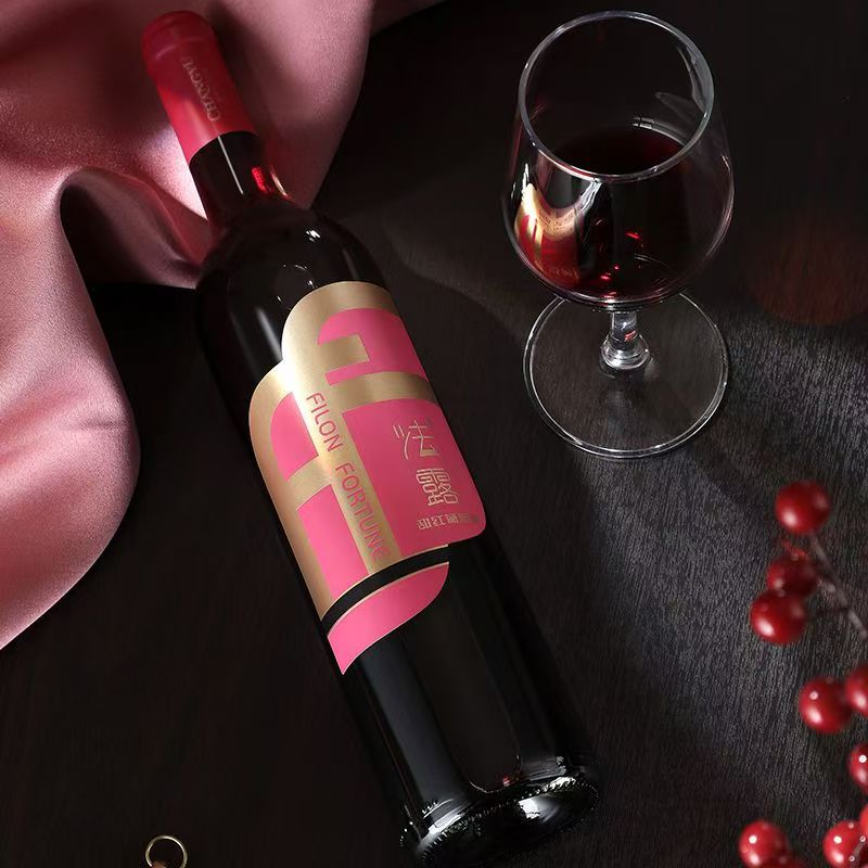法露红酒精酿赤霞珠玫瑰香甜红葡萄酒750ml婚礼聚会甜型