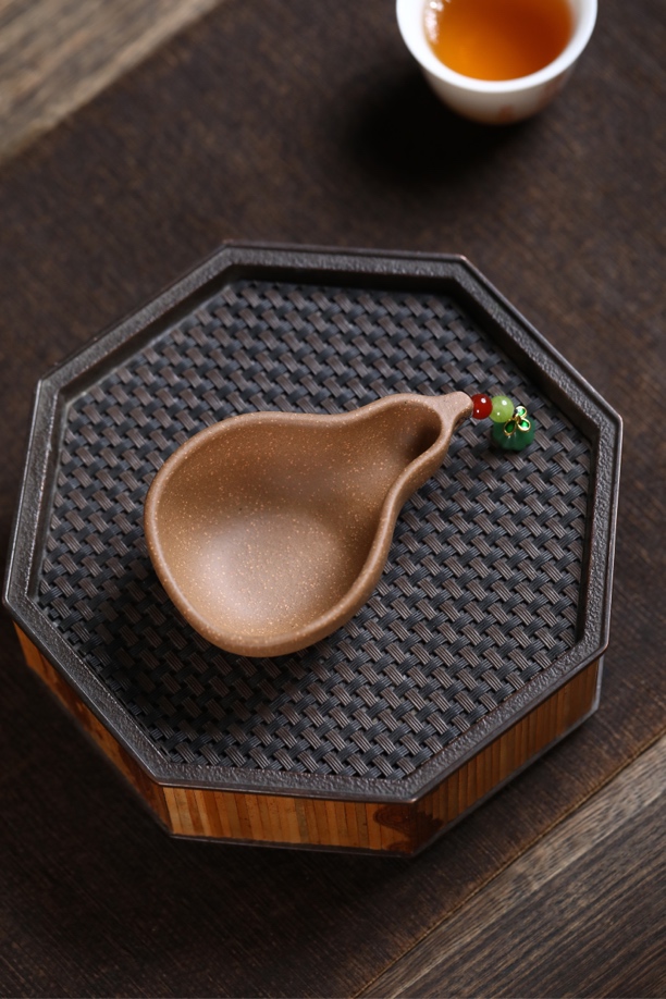 宜兴紫砂葫芦茶杯宜兴原矿全手工水杯家用茶道趣味功夫中式主人杯