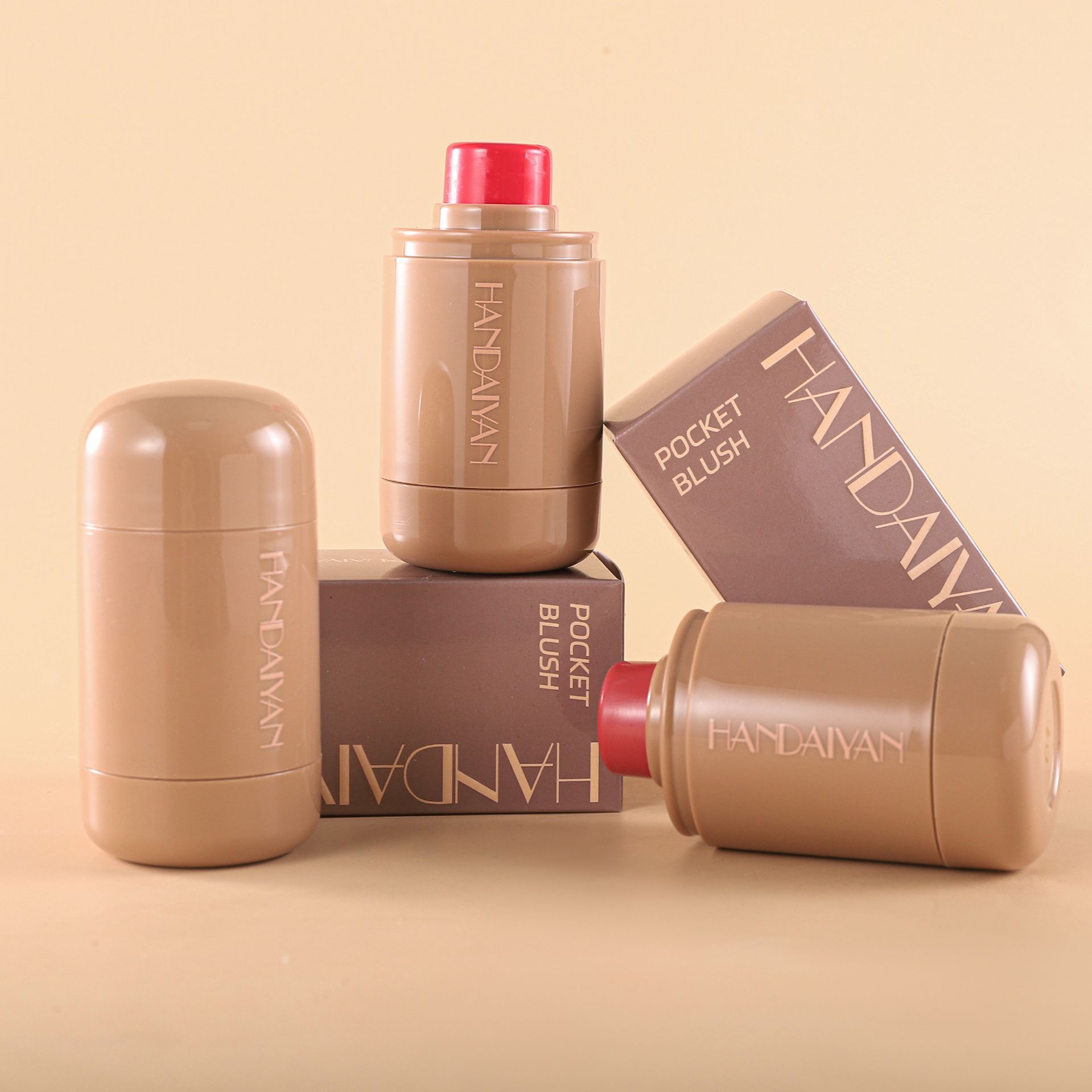 Rhode果冻腮红新品海莉同款平替腮红修容自然哑光便携唇颊棒唇