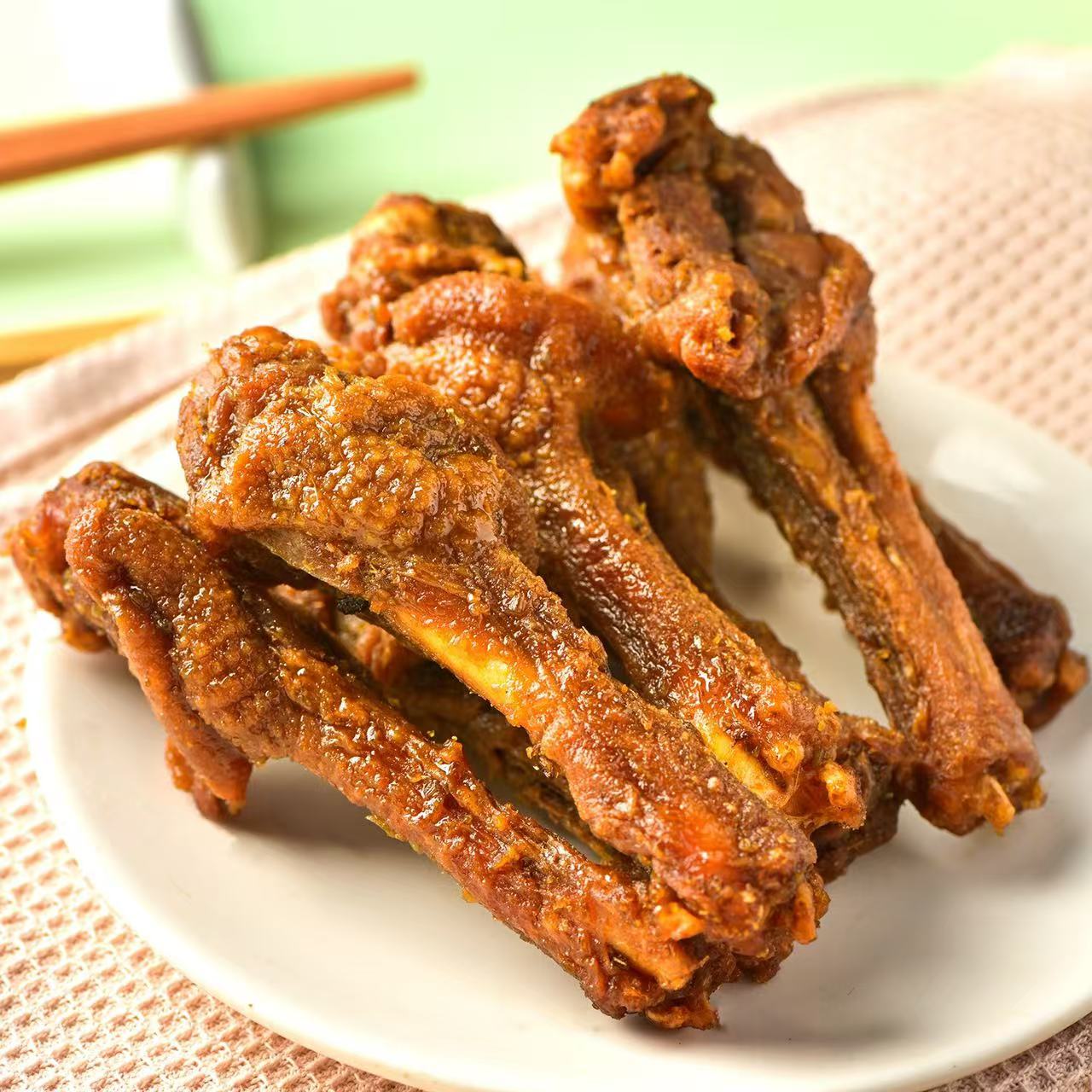 加油鸭美味鸭翅根追剧小零食