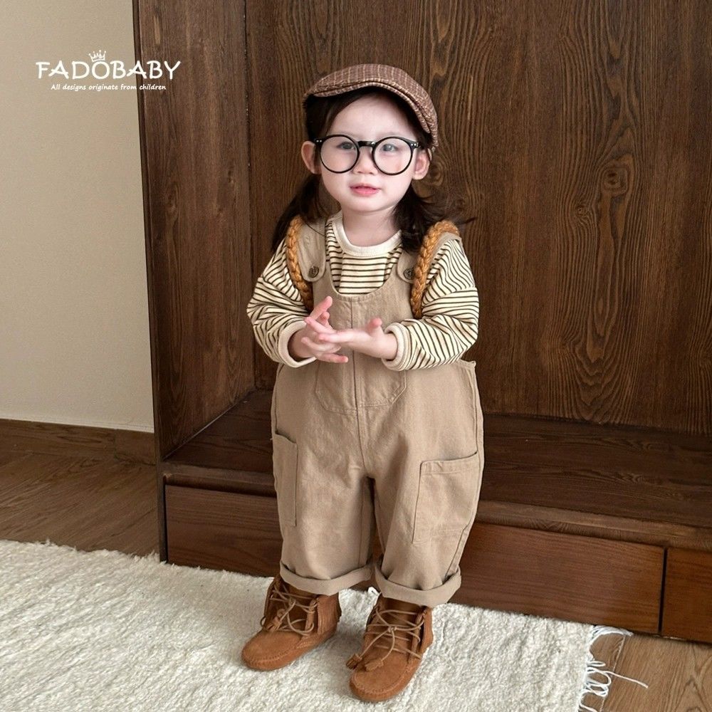 儿童抱婴袋裤2025新款秋季女童韩版套装宽松百搭裤宝宝休闲连身裤