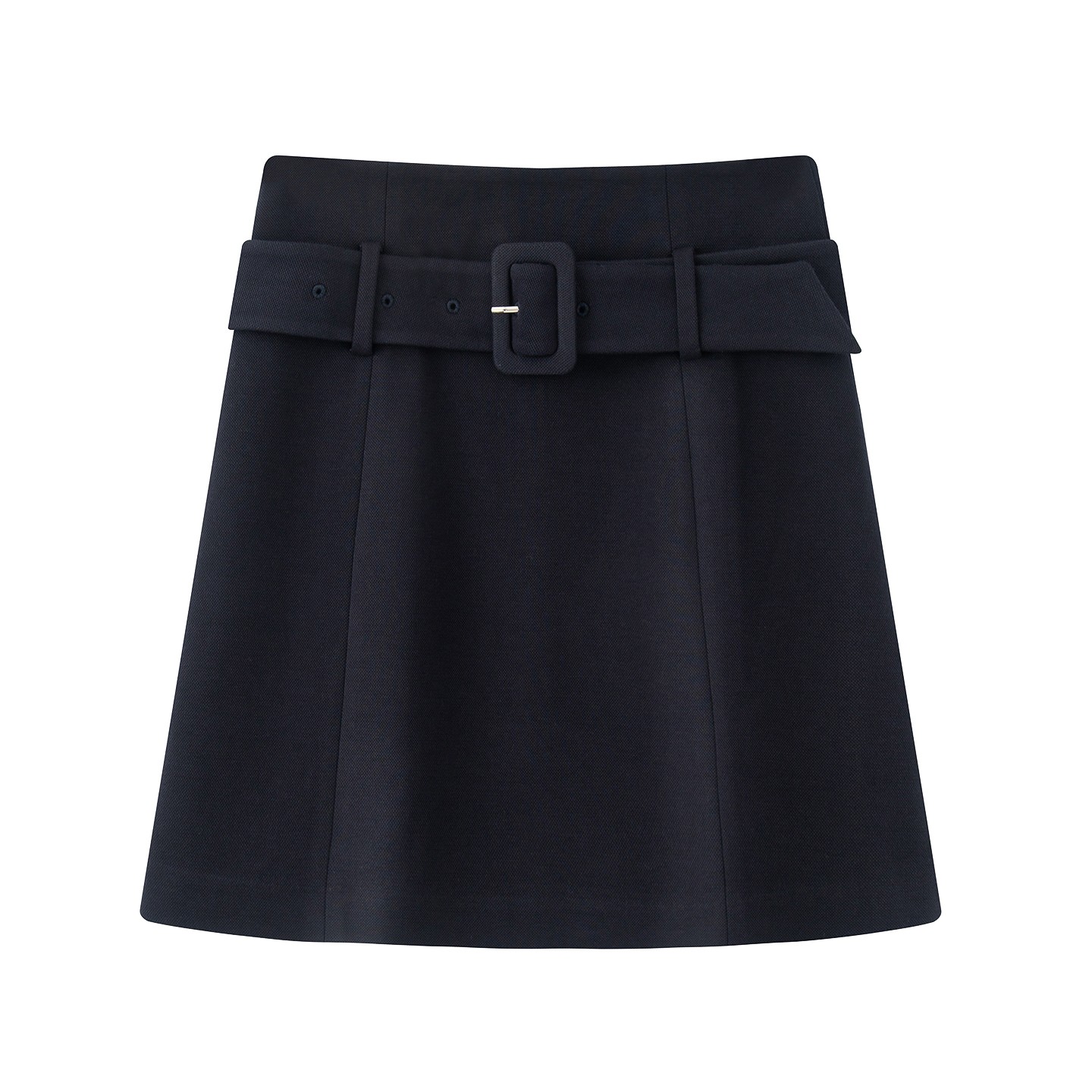 艾家商场同款高腰显瘦A字半身短裙R843003