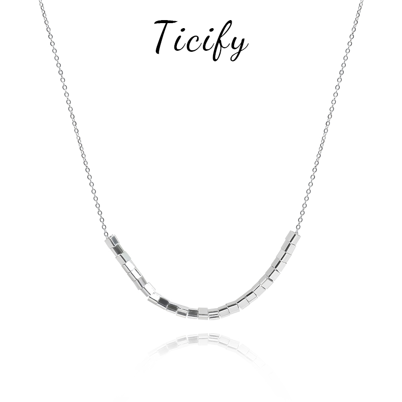 ticify 坠链均925银 碎银几两项链轻奢小众设计高级感送女友闺蜜
