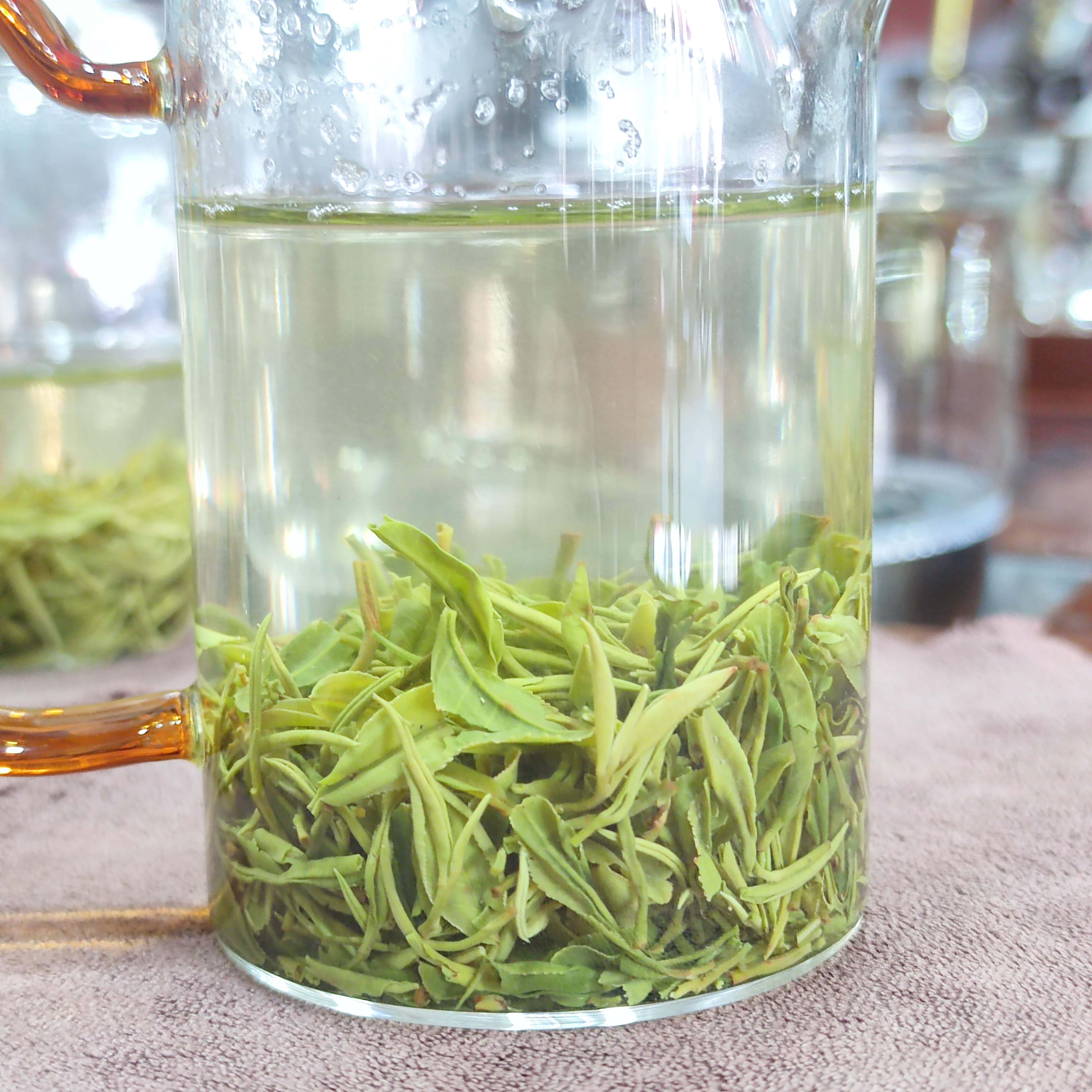 新16号2025新茶紫阳【明前翠峰】春茶毛尖绿茶高级茶叶兰花香